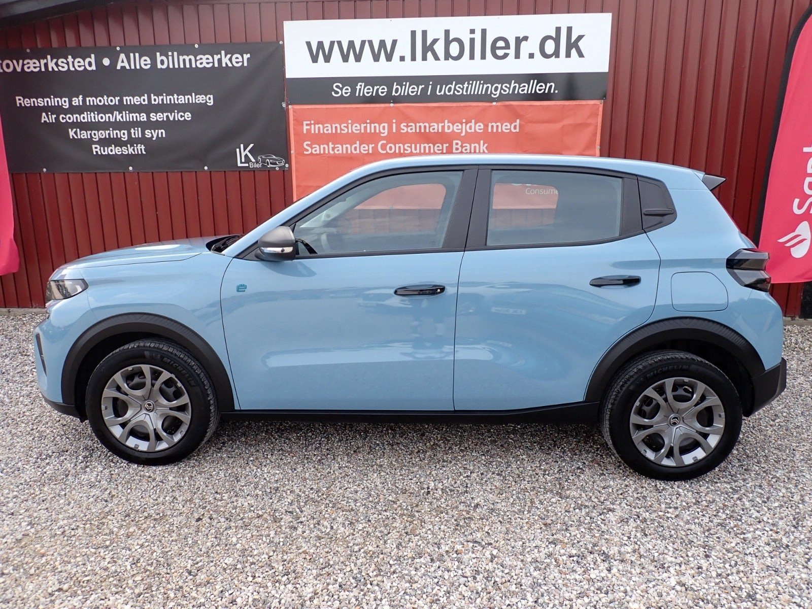 Blå Citroën ë-C3 fra 2024