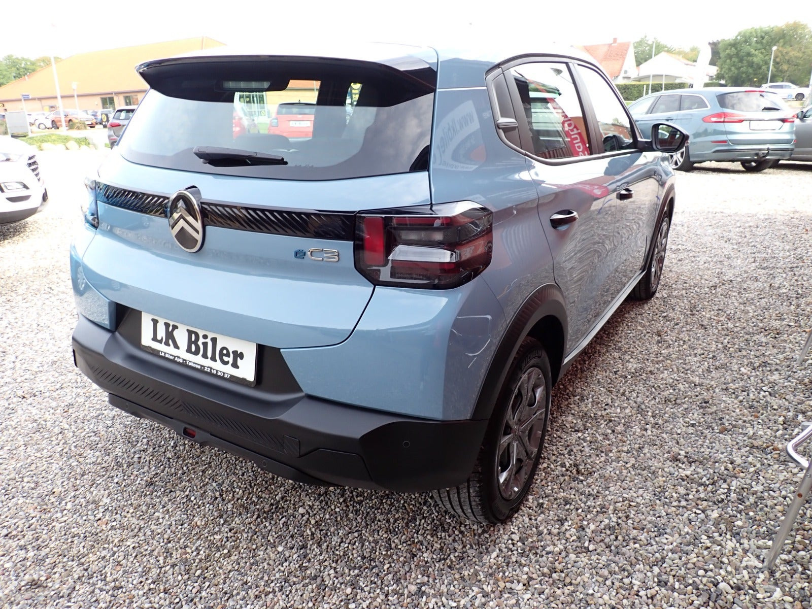Blå Citroën ë-C3 fra 2024