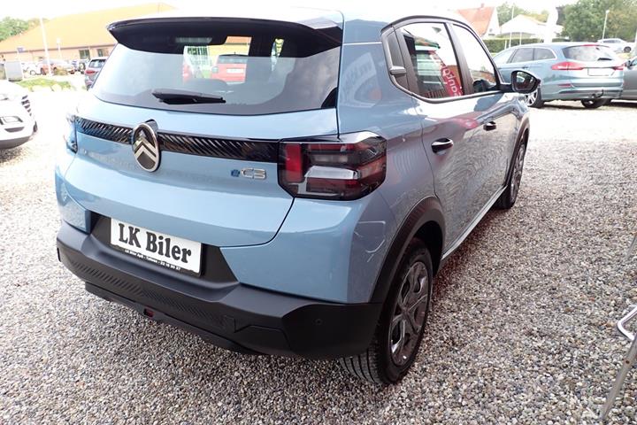 Blå Citroën ë-C3 fra 2024