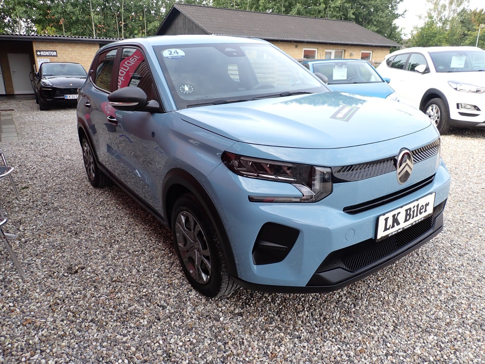 Blå Citroën ë-C3 fra 2024