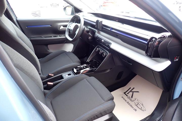 Blå Citroën ë-C3 fra 2024