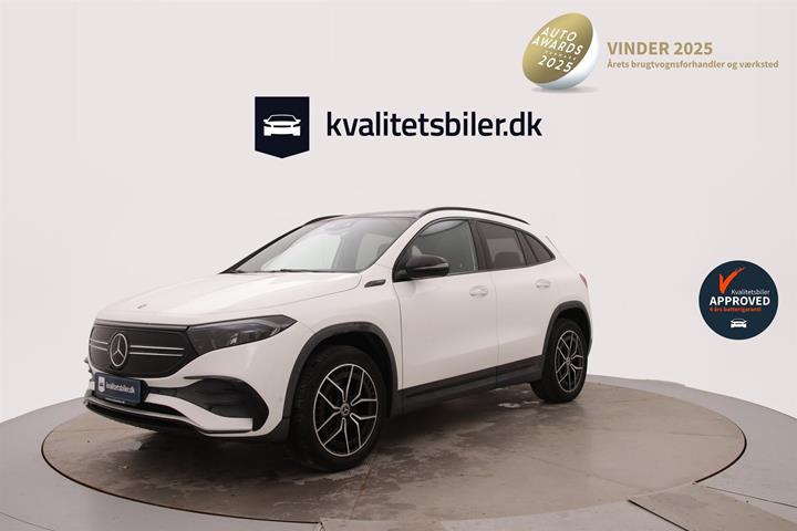 Hvid Mercedes EQA250 fra 2021