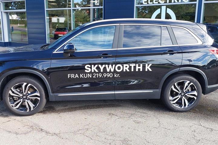 Sort Skyworth K fra 2026