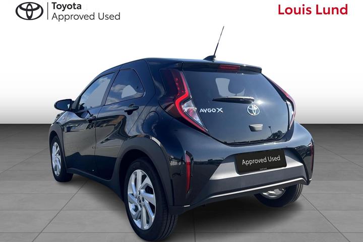 Sort Toyota Aygo X fra 2025