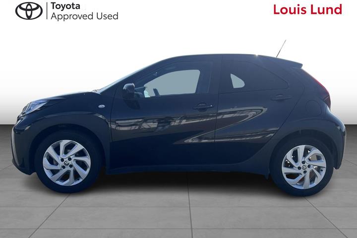 Sort Toyota Aygo X fra 2025
