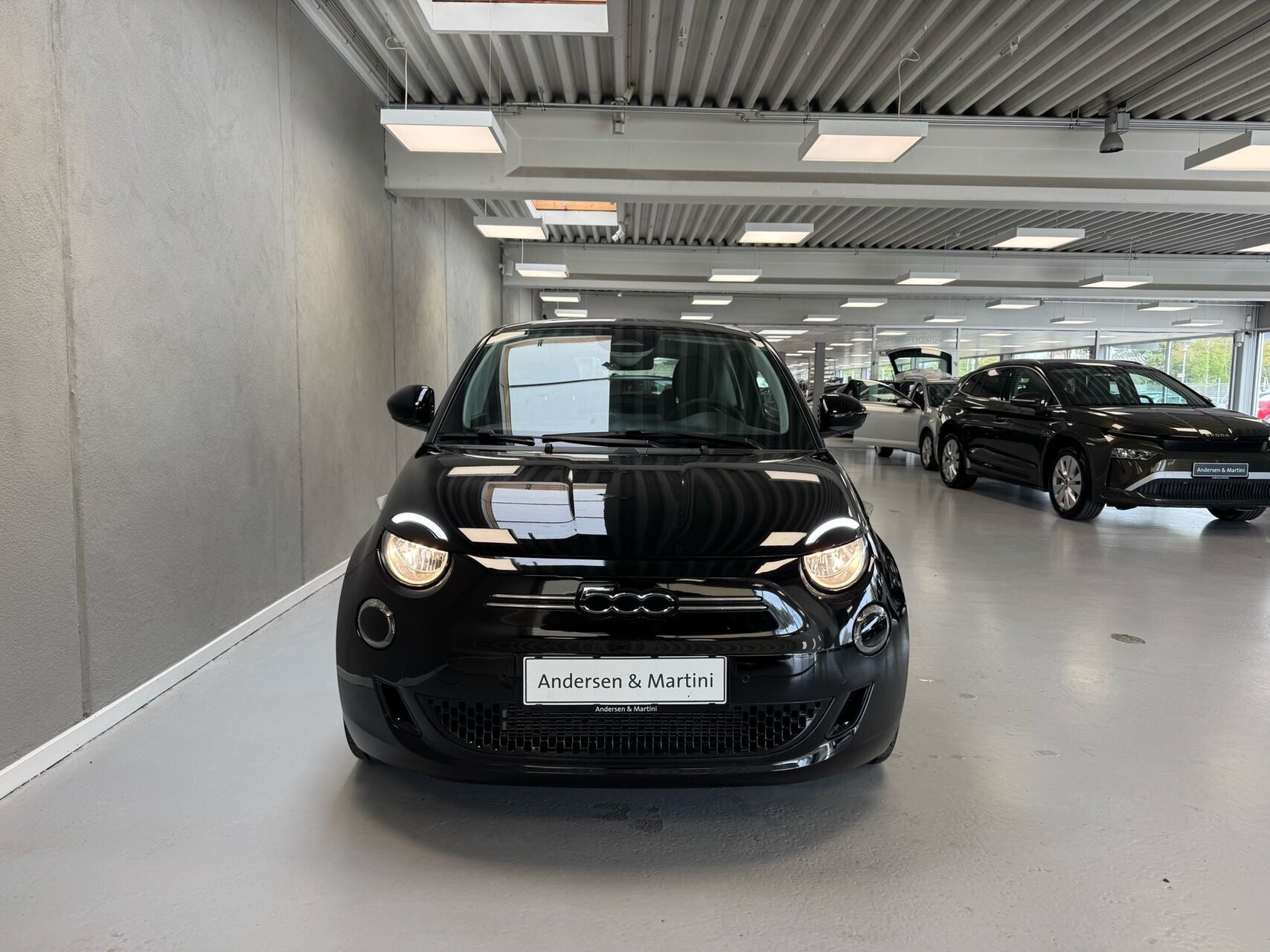 Sort Fiat 500e fra 2023