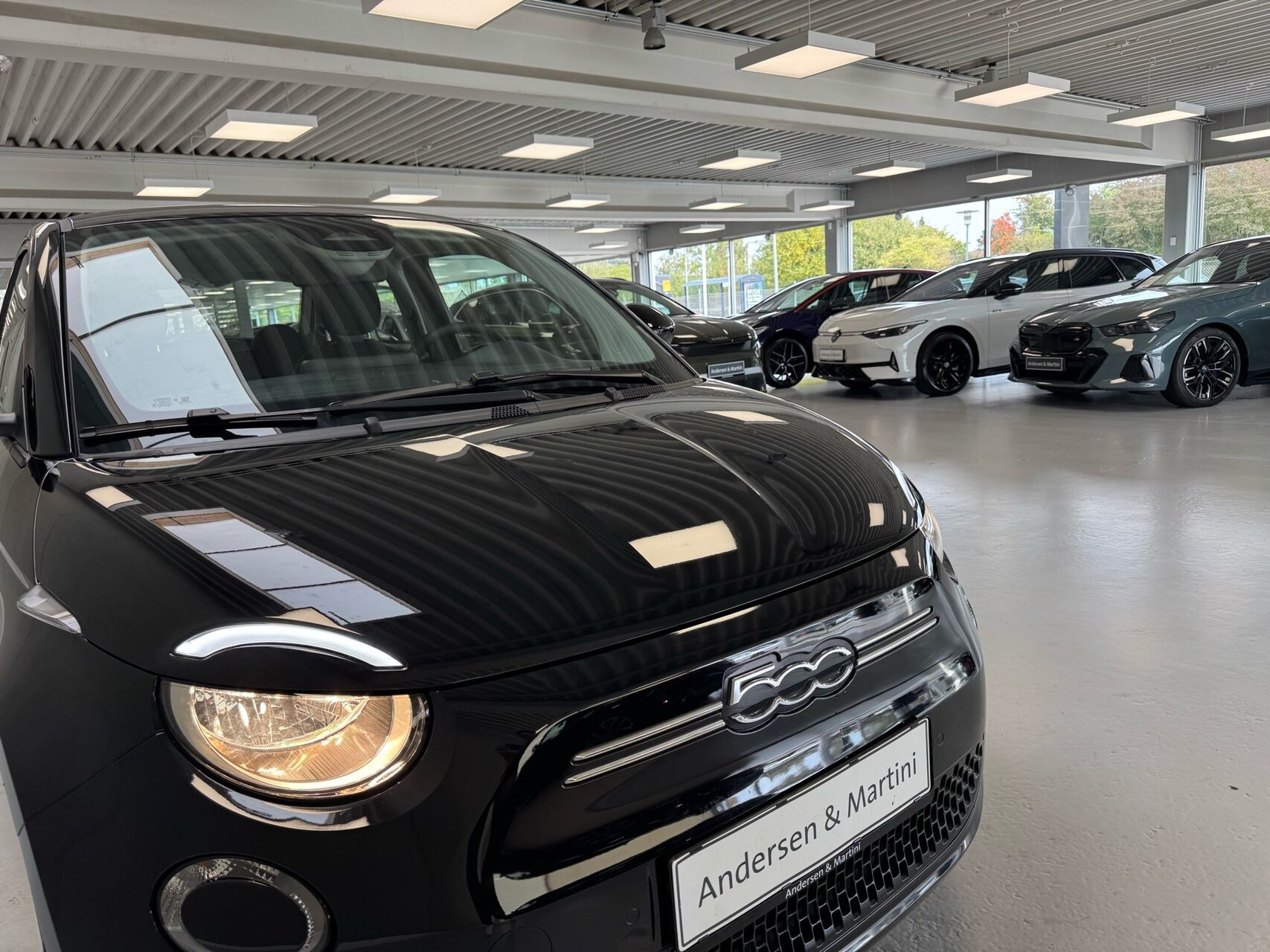 Sort Fiat 500e fra 2023
