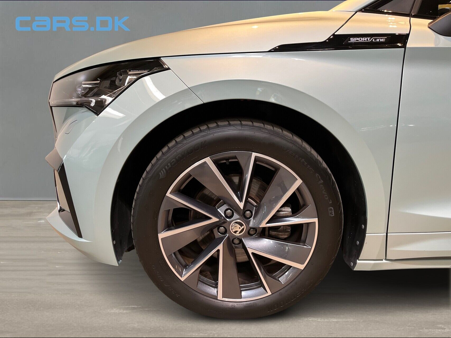 Sølv Skoda Enyaq fra 2023