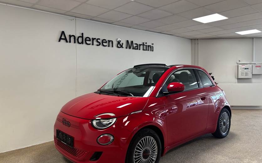 Fiat 500e EL RED 95HK Cabr. Aut.