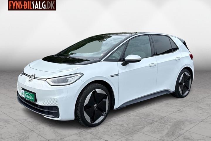 Hvid VW ID.3 fra 2020