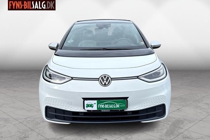 Hvid VW ID.3 fra 2020