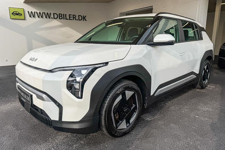 Hvid Kia EV3 fra 2025