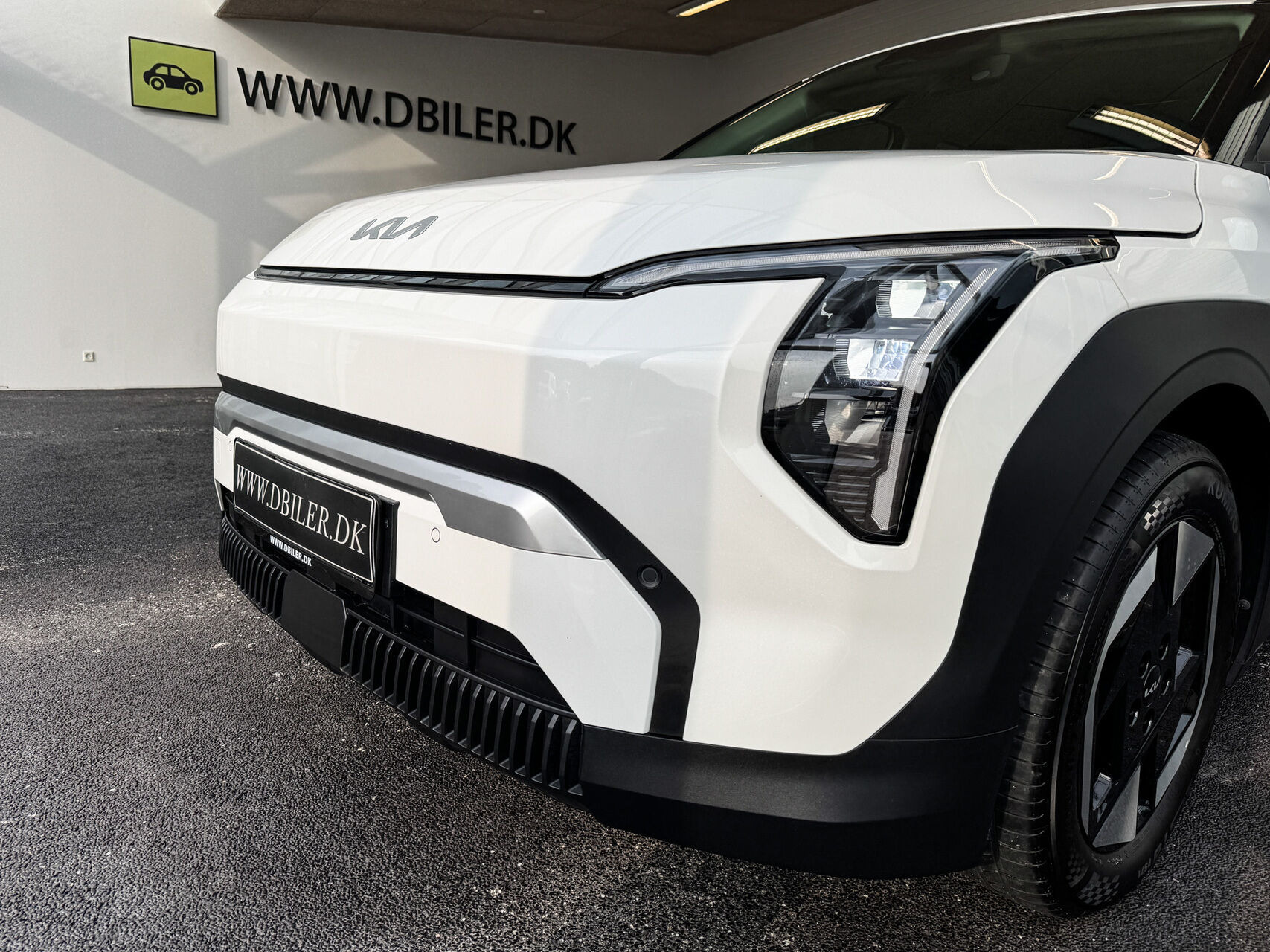 Hvid Kia EV3 fra 2025