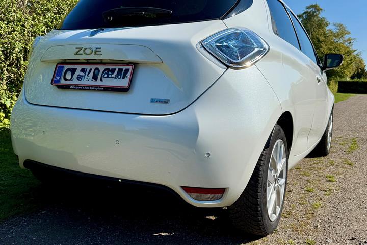 Hvid Renault Zoe fra 2019