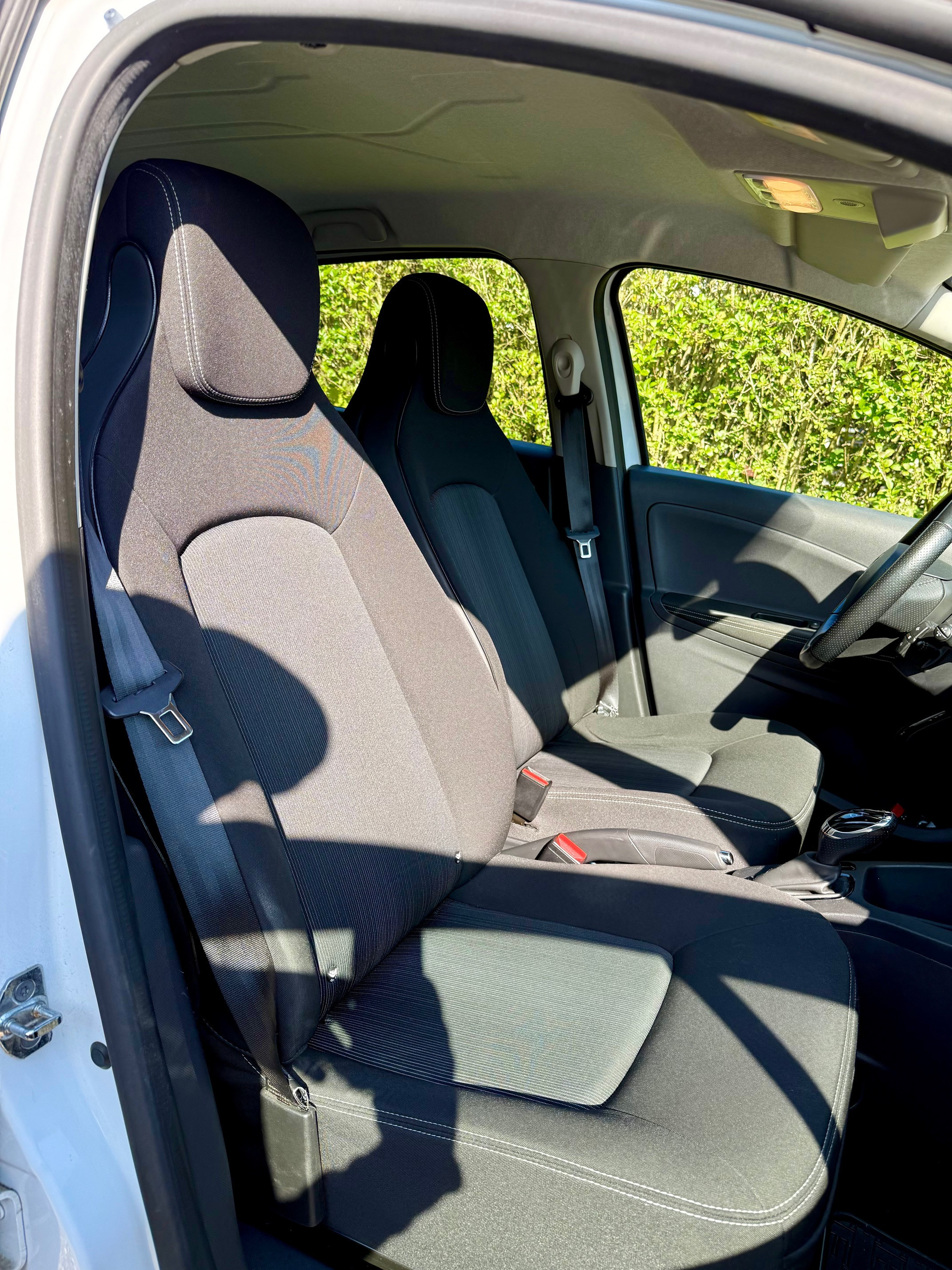 Hvid Renault Zoe fra 2019