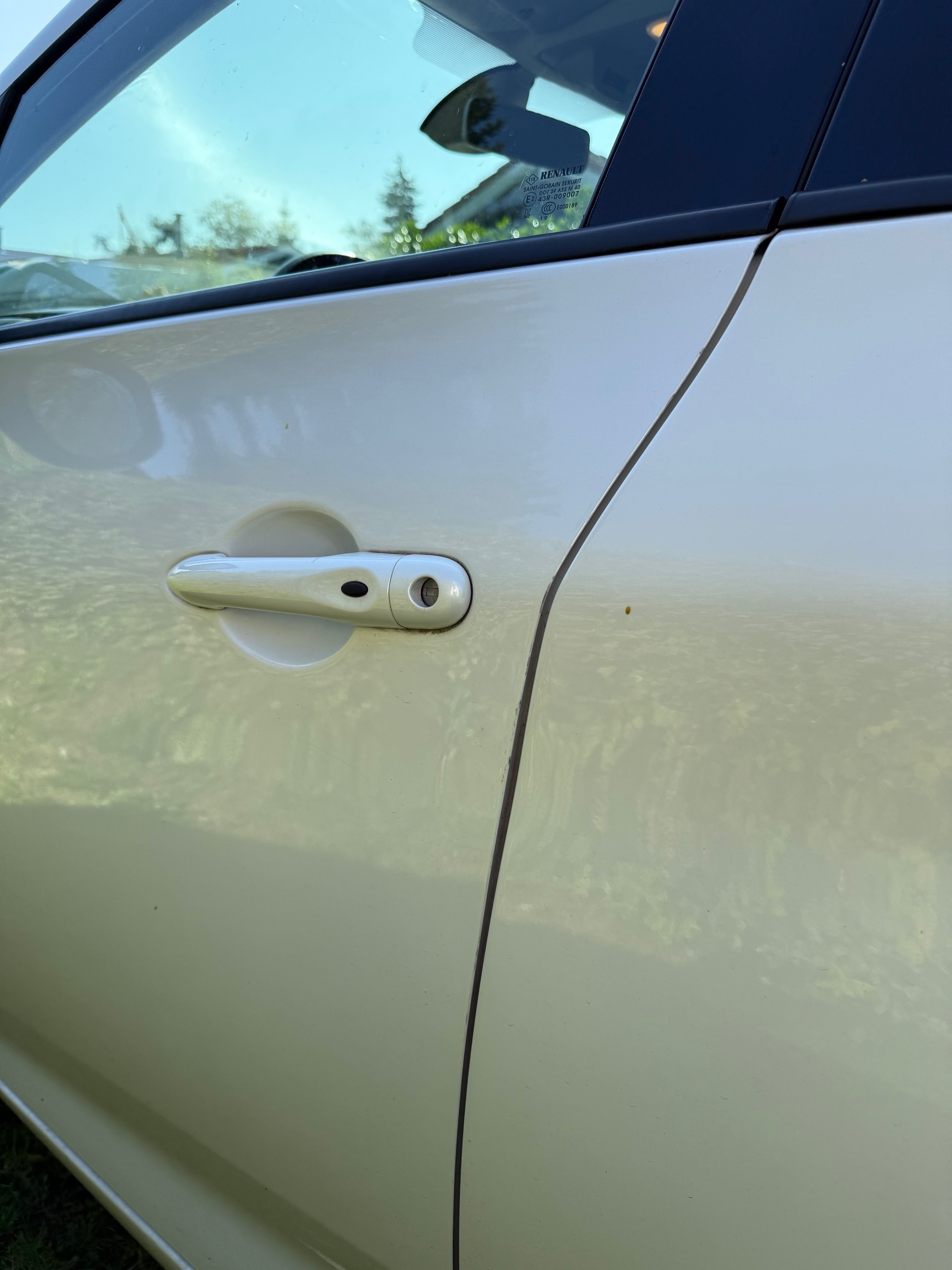 Hvid Renault Zoe fra 2019