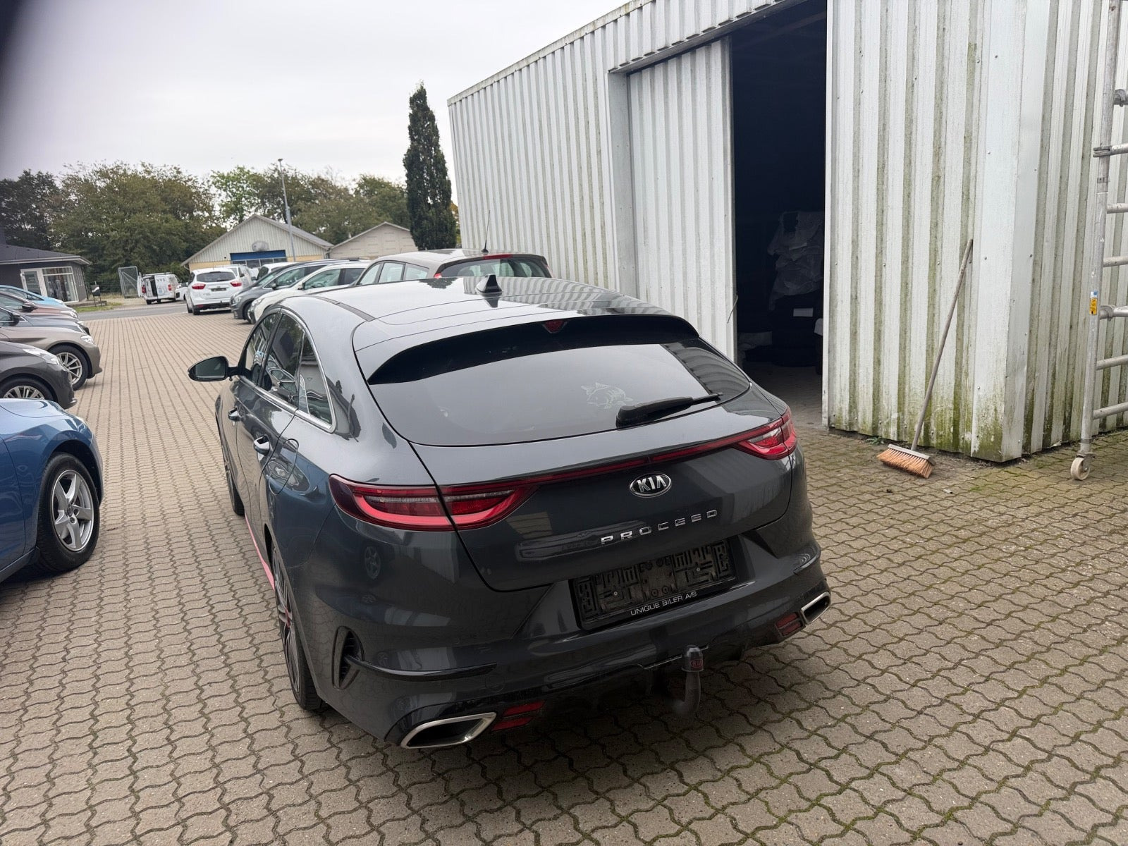 Grå Kia ProCeed fra 2019