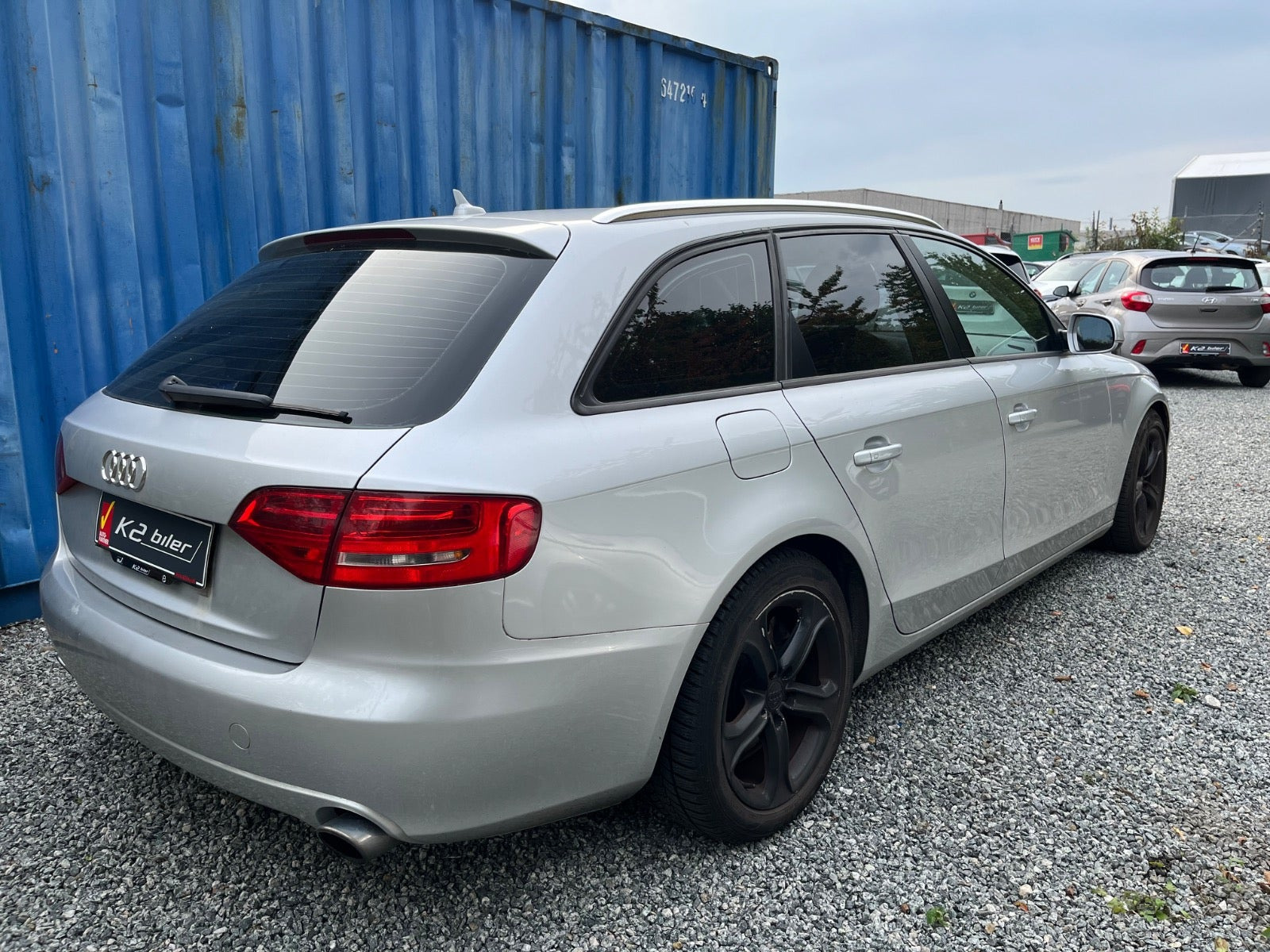 Sølv Audi A4 fra 2011