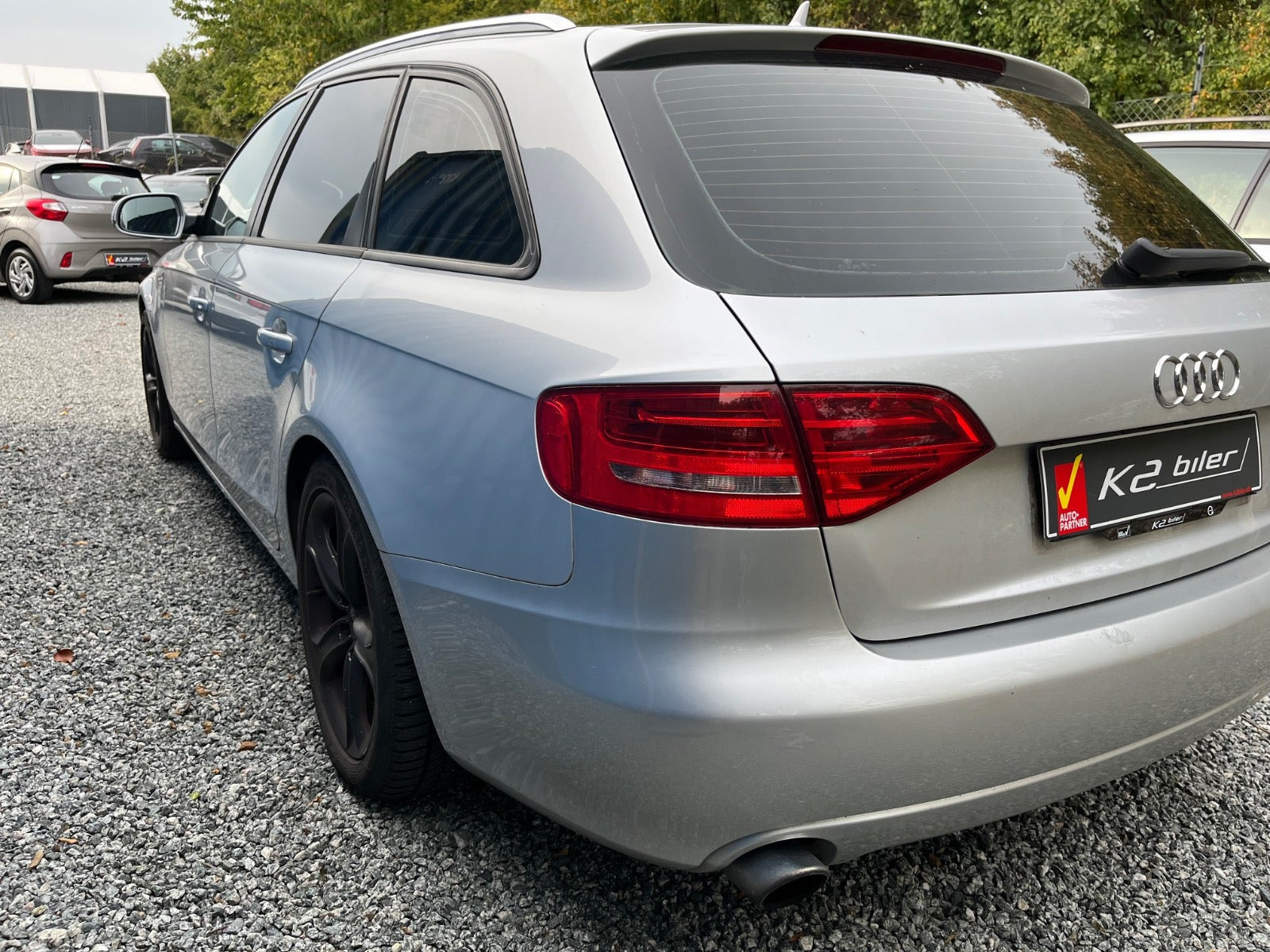 Sølv Audi A4 fra 2011
