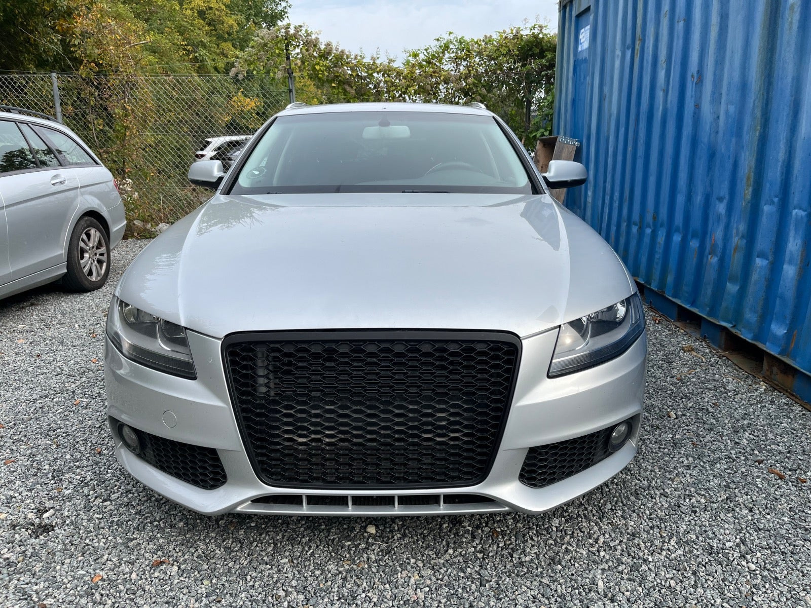 Sølv Audi A4 fra 2011
