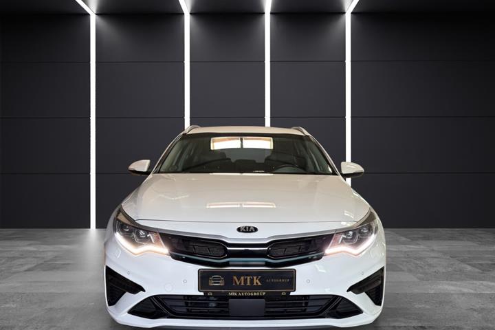 Hvid Kia Optima fra 2020