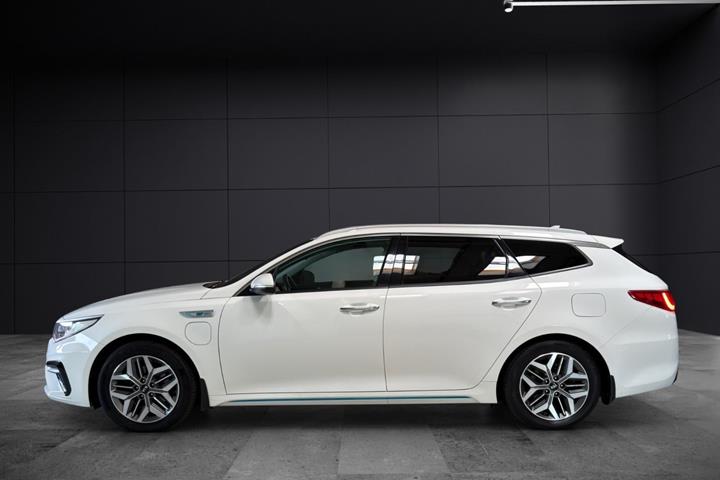 Hvid Kia Optima fra 2020