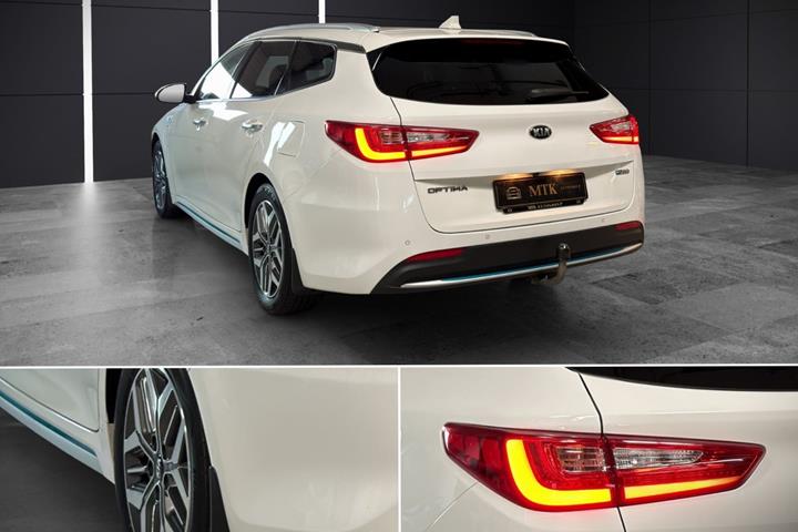 Hvid Kia Optima fra 2020