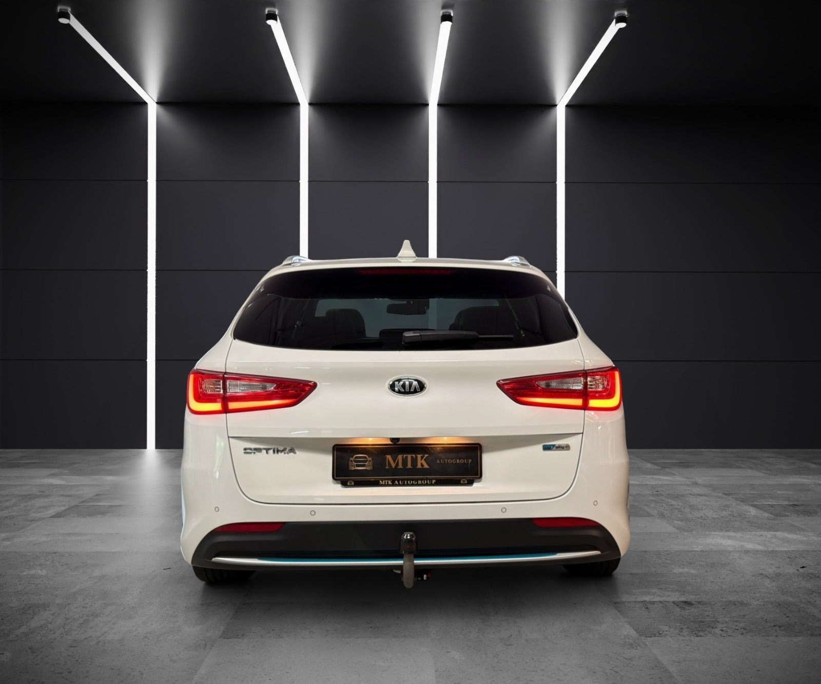 Hvid Kia Optima fra 2020