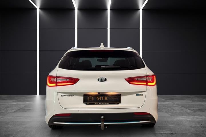 Hvid Kia Optima fra 2020
