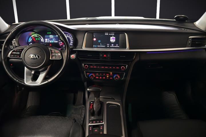 Hvid Kia Optima fra 2020