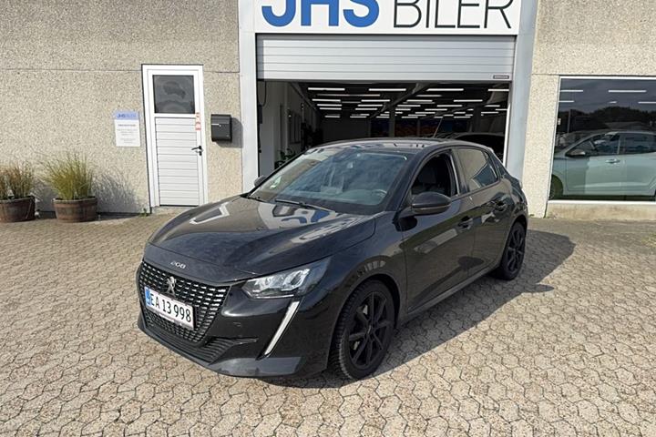 Sort Peugeot 208 fra 2023