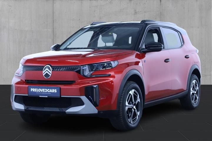 Rød Citroën e-C3 Aircross fra 2025