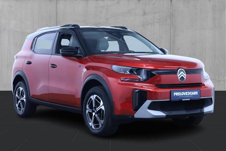 Rød Citroën e-C3 Aircross fra 2025