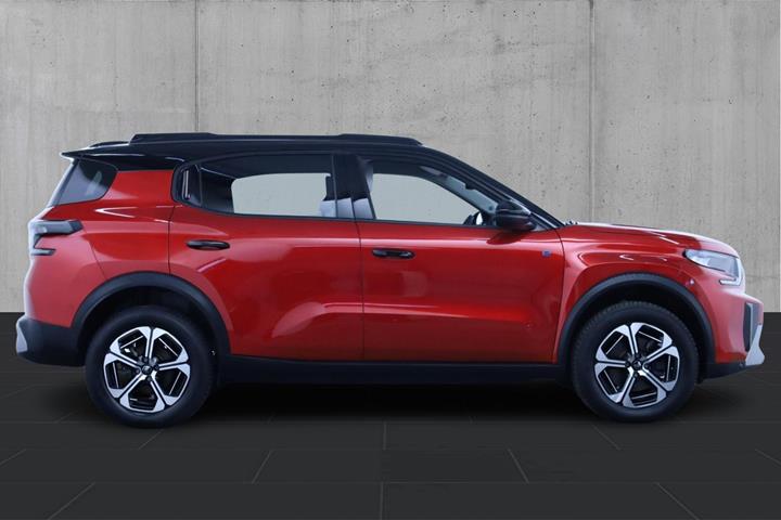 Rød Citroën e-C3 Aircross fra 2025