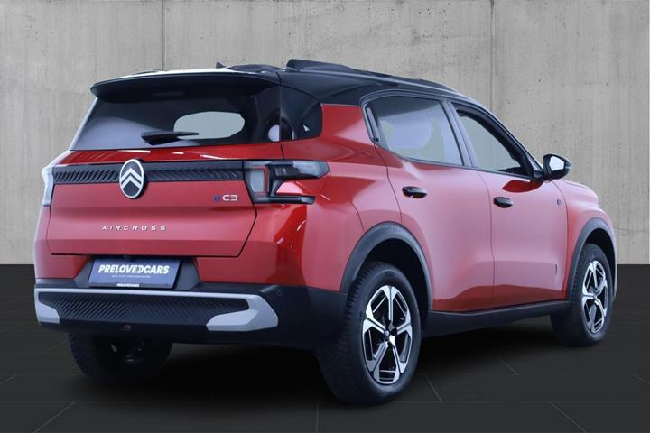 Rød Citroën e-C3 Aircross fra 2025