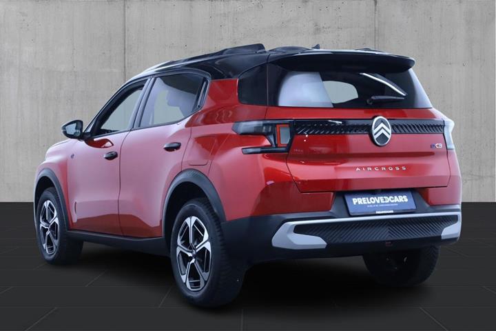 Rød Citroën e-C3 Aircross fra 2025