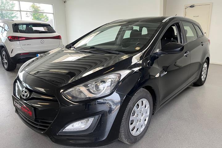 Grøn Hyundai i30 fra 2014