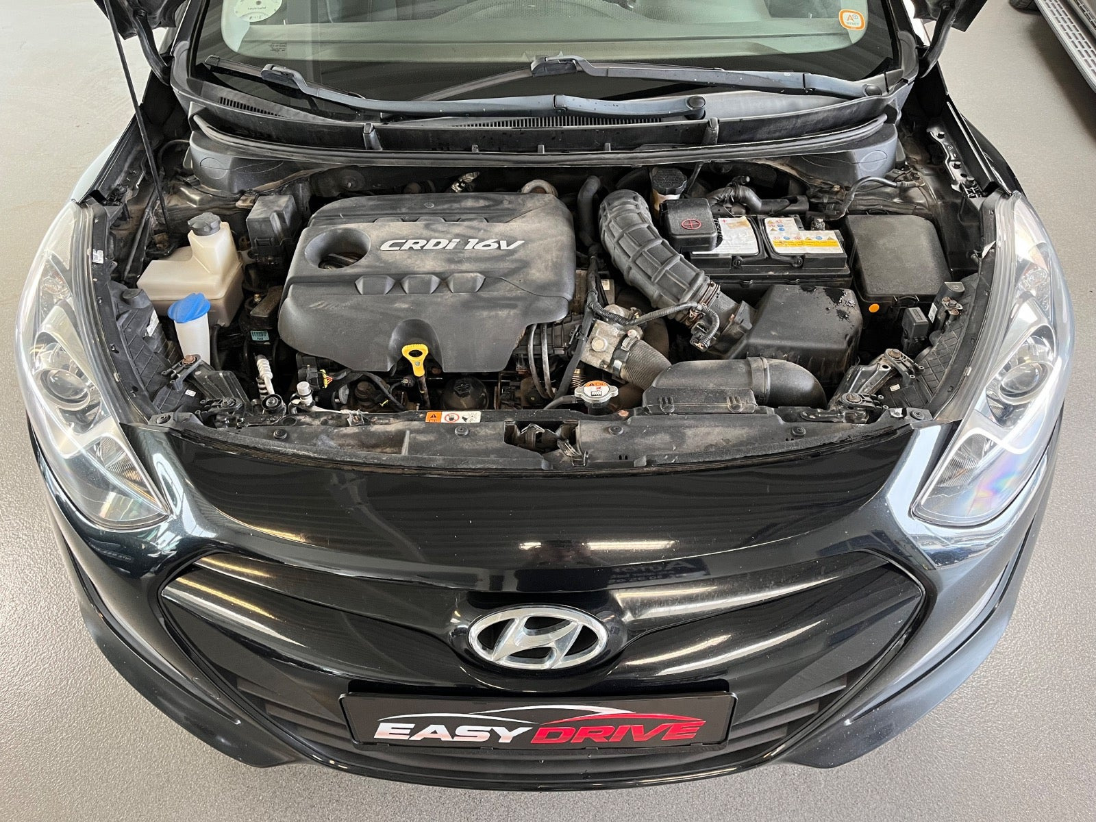 Grøn Hyundai i30 fra 2014