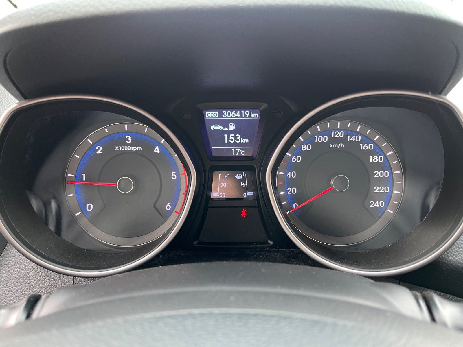 Grøn Hyundai i30 fra 2014