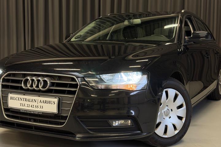 Sort Audi A4 fra 2012