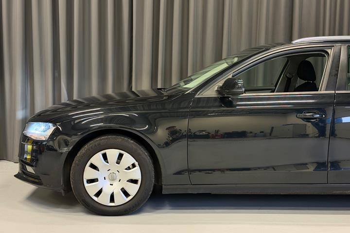 Sort Audi A4 fra 2012