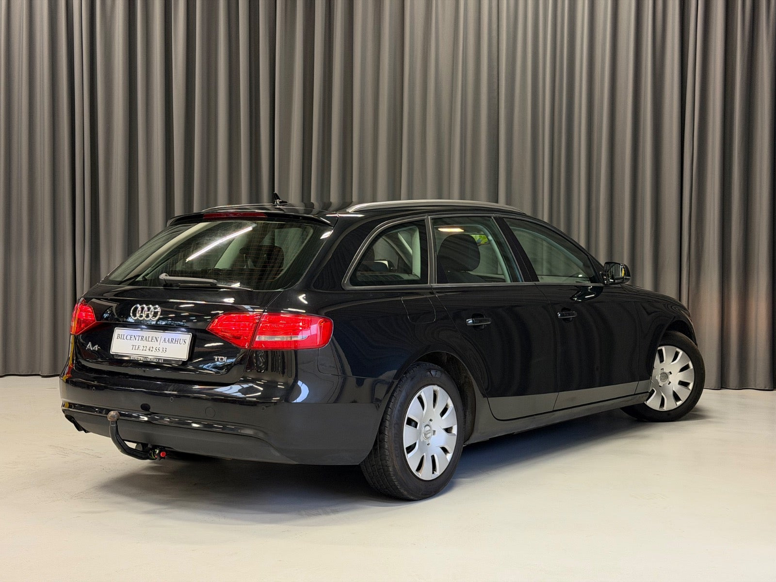 Sort Audi A4 fra 2012