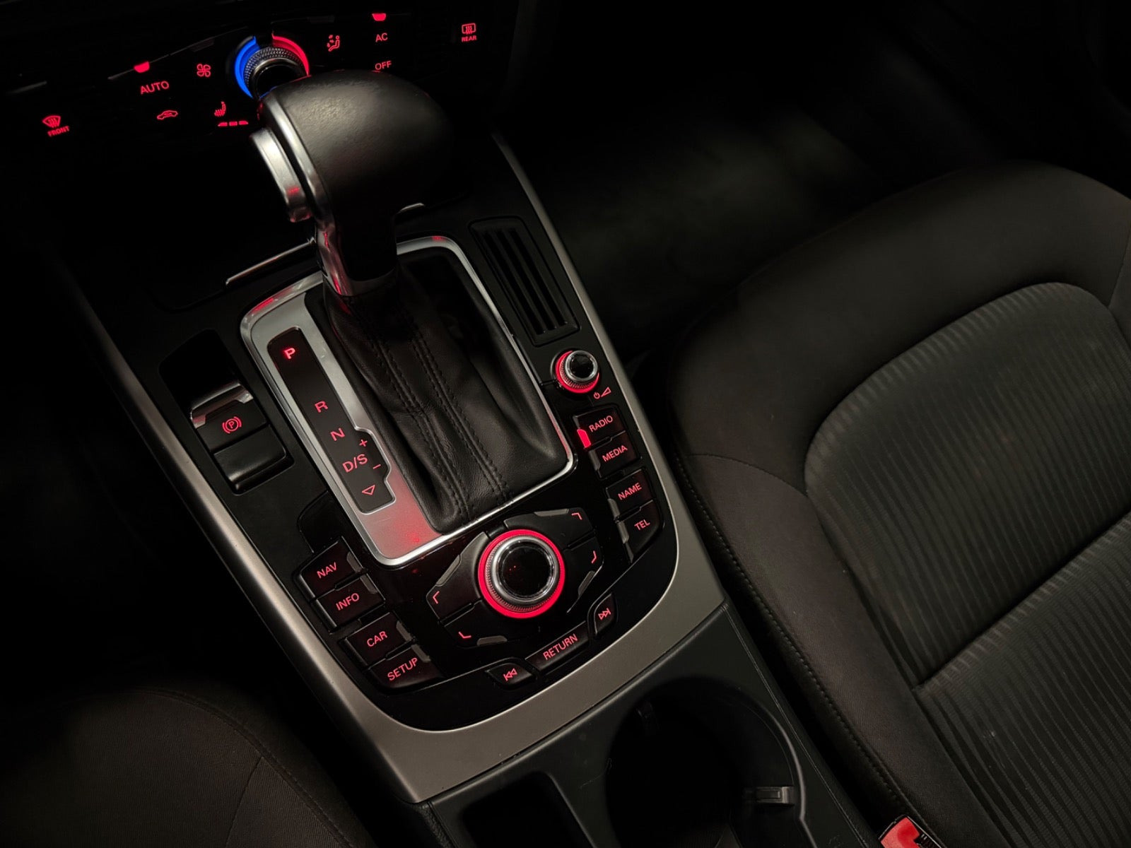 Sort Audi A4 fra 2012