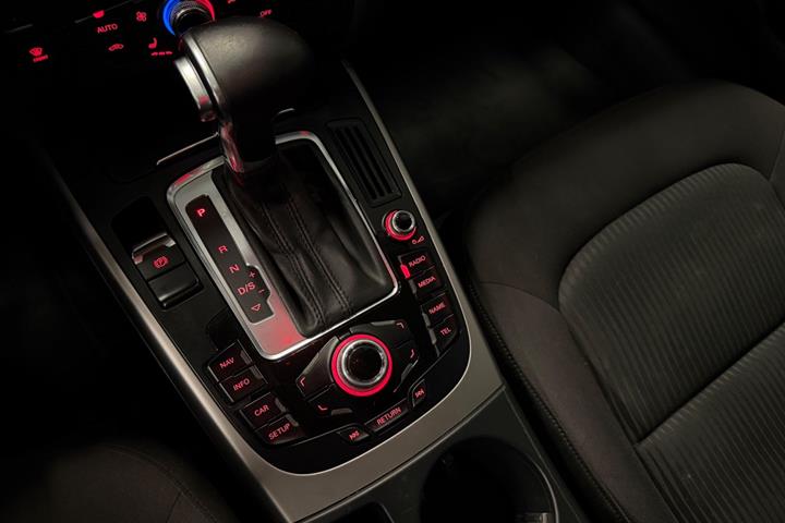 Sort Audi A4 fra 2012