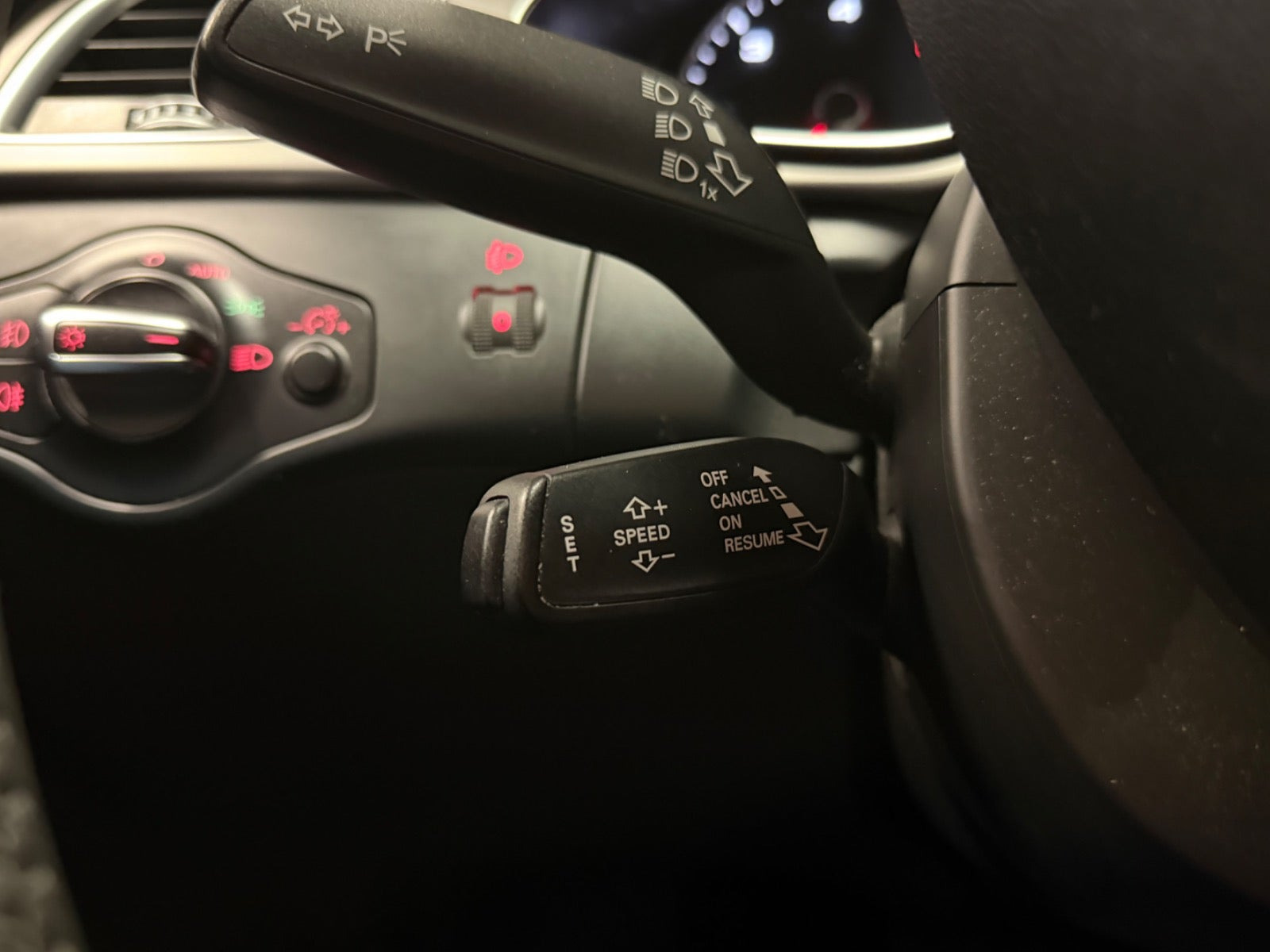 Sort Audi A4 fra 2012