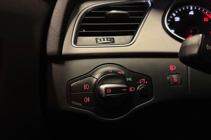Sort Audi A4 fra 2012