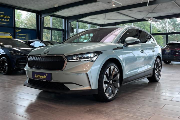 Sølv Skoda Enyaq fra 2021
