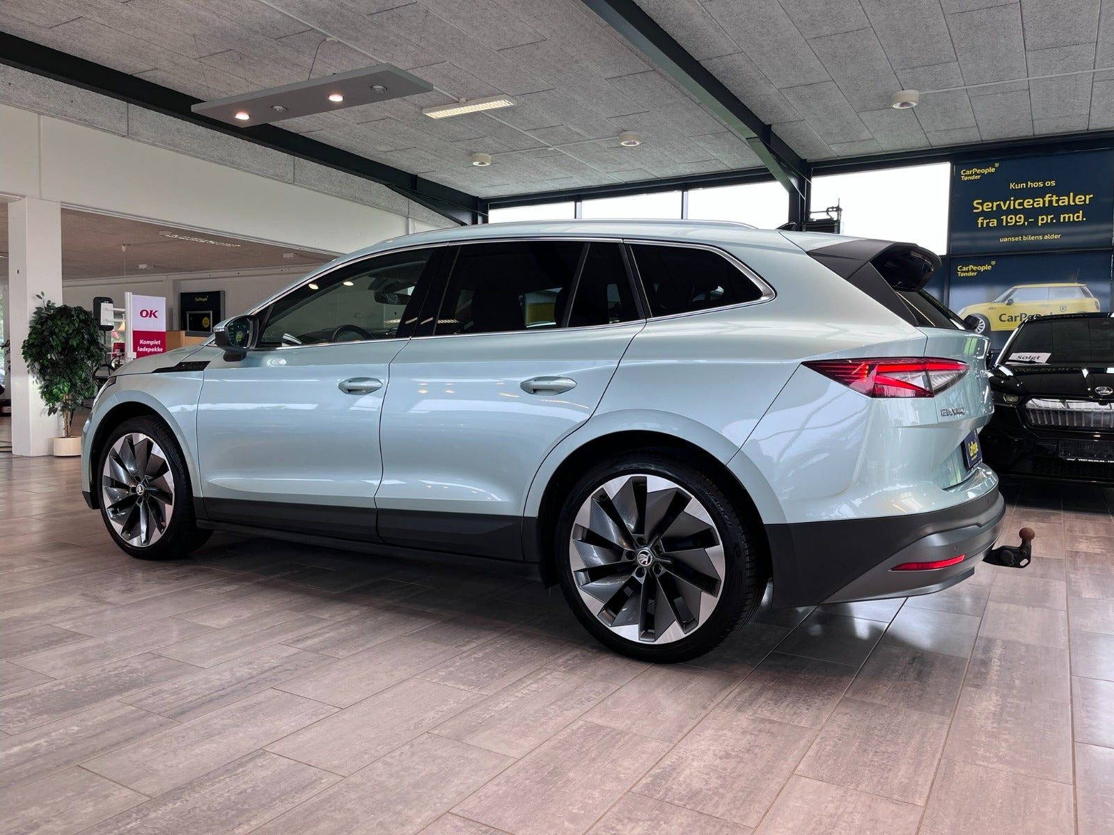 Sølv Skoda Enyaq fra 2021