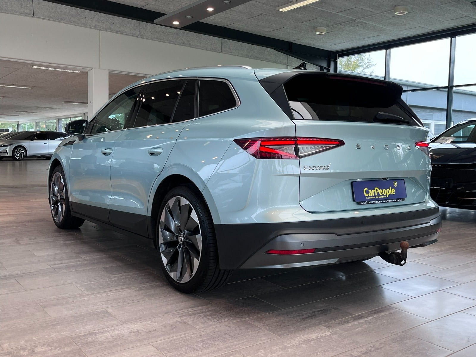 Sølv Skoda Enyaq fra 2021