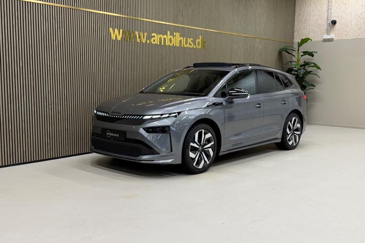 Grå Skoda Enyaq fra 2026